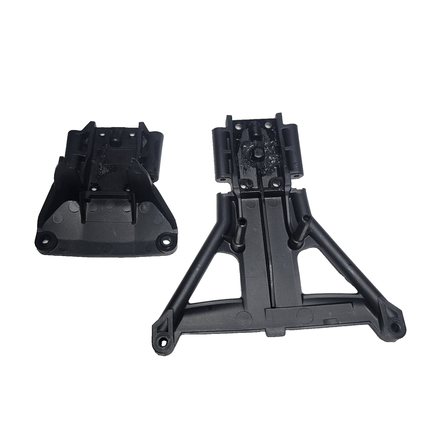 Fits Traxxas Jato 4x4 BL-2s Bulkheads & Skid Plates Front & Rear LCG Chassis