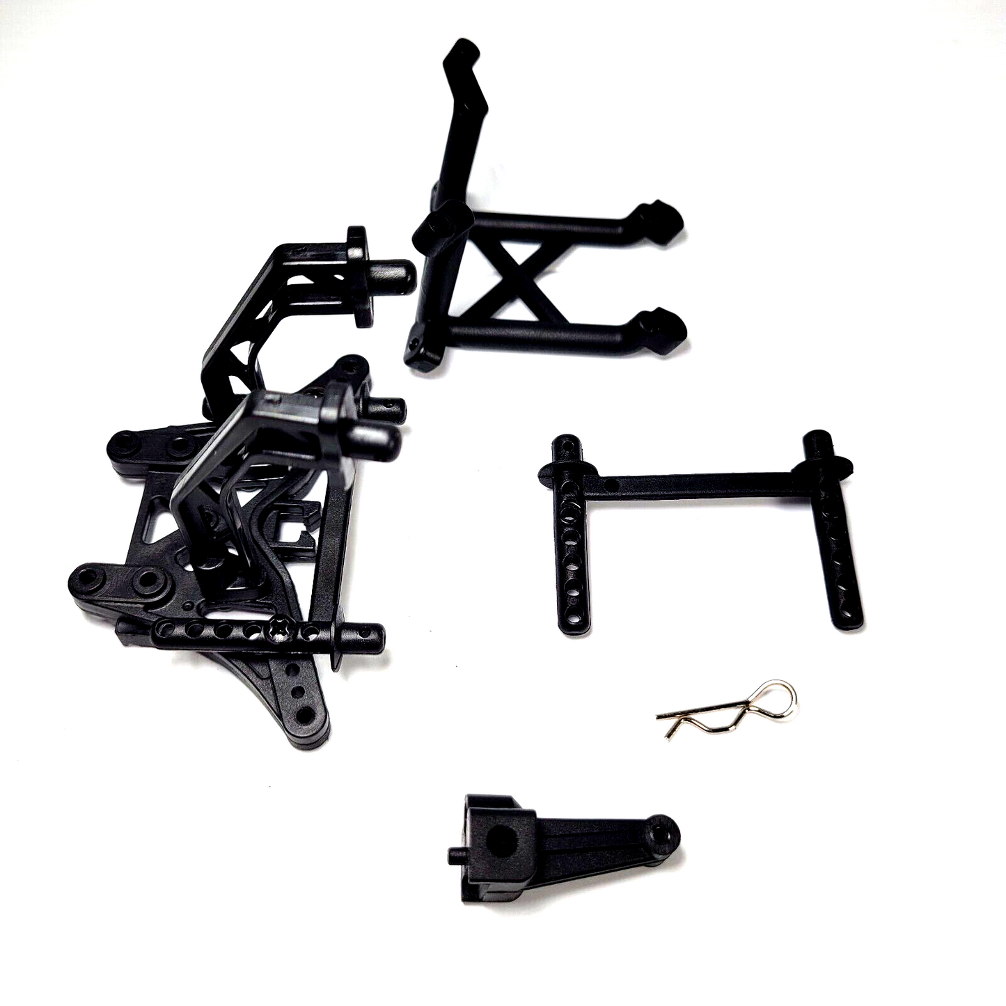 Redcat Racing Piranha-TR10 Bumpers Chassis Mount / Braces Battery Bar Towers