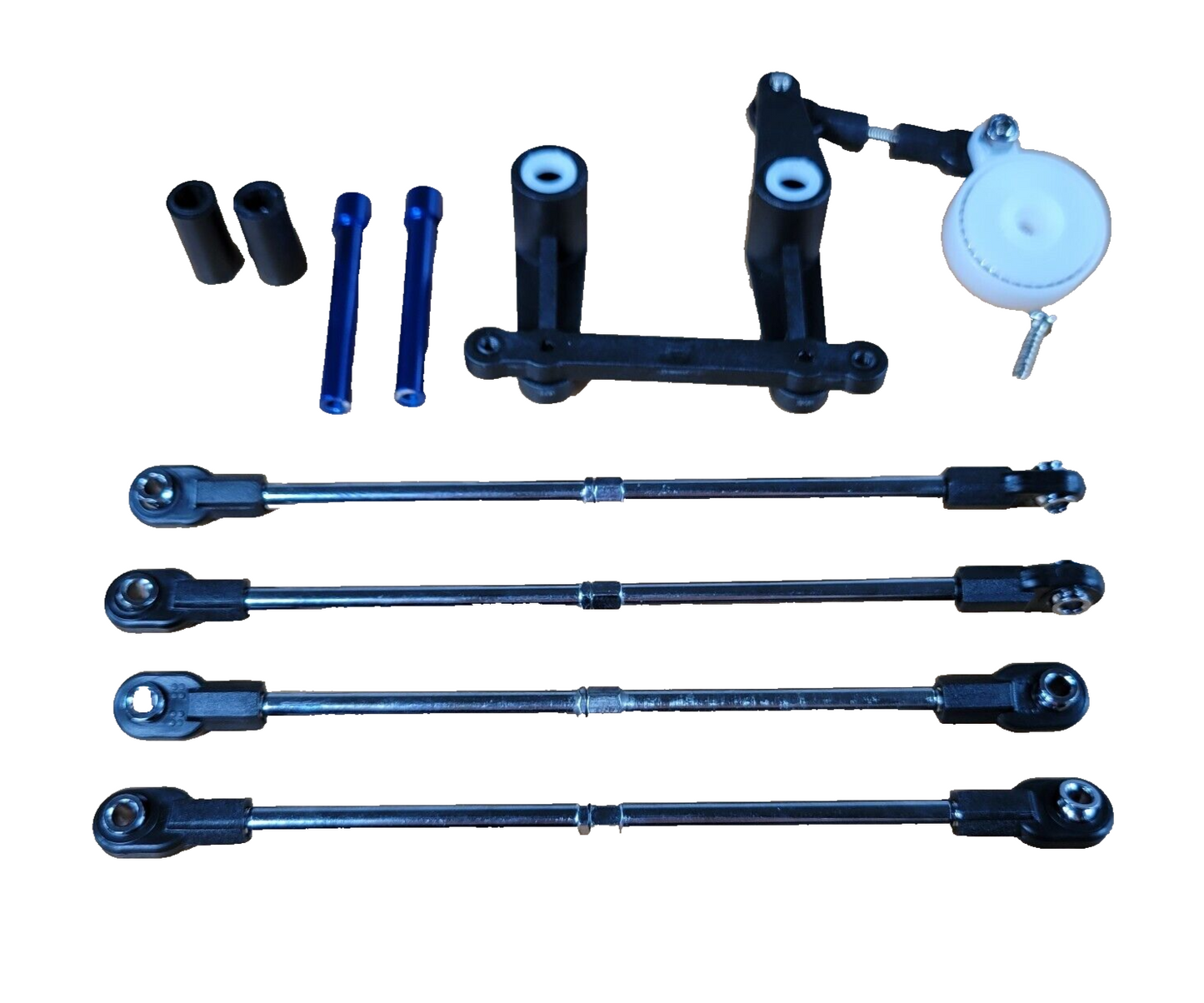 Fits Traxxas T-Maxx 2.5 Bellcrank Servo Saver Turnbuckles Linkage 3906 E-Maxx
