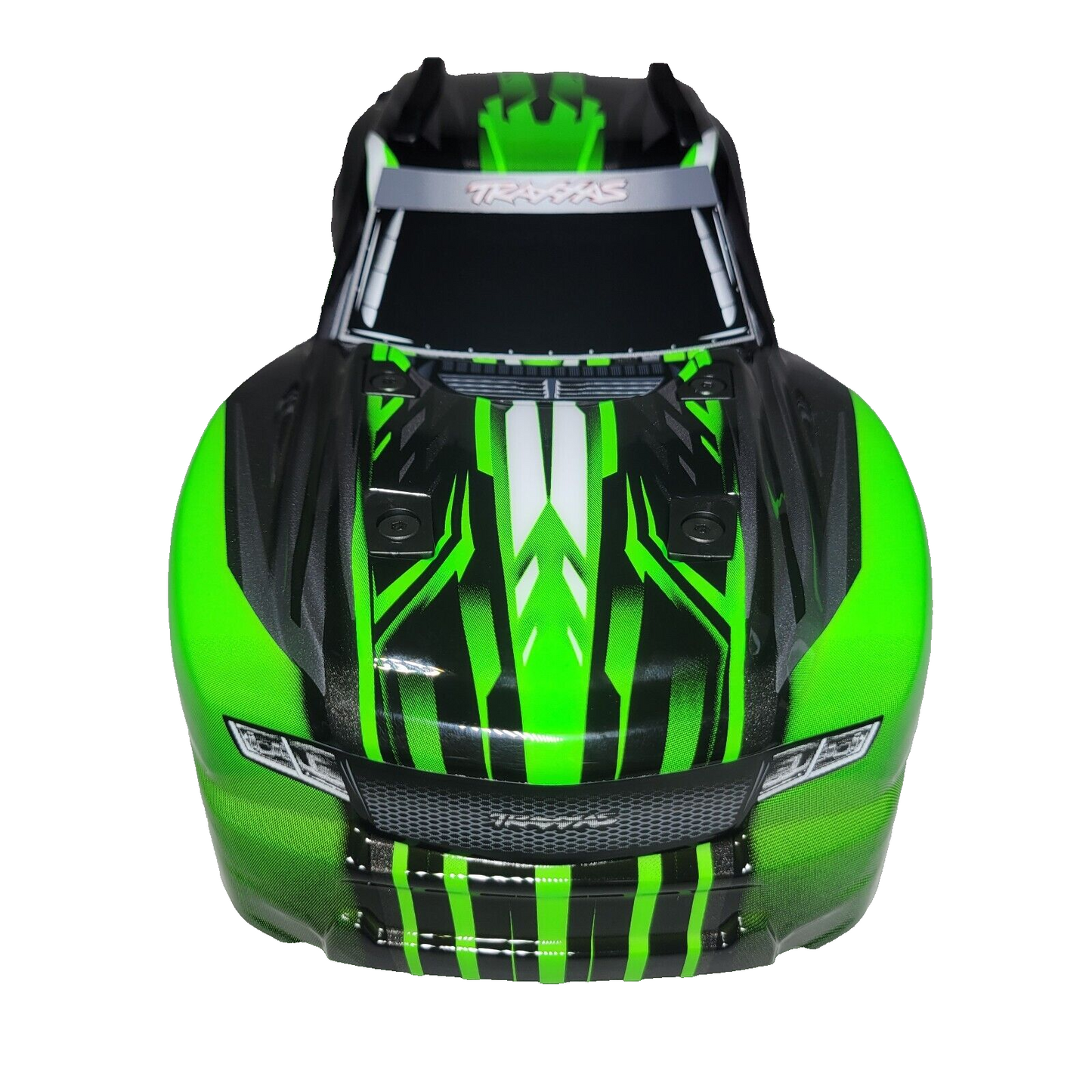 Fits Traxxas Stampede 4X4 BL-2s V2 Green Black Body Clip-Less Support Mount VXL