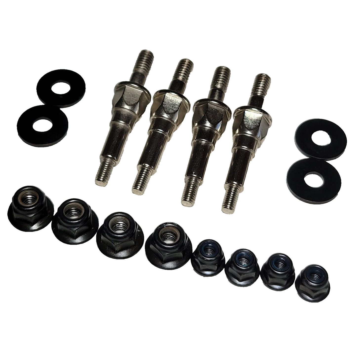 Arrma Kraton 6s EXB V6 Shock Standoffs Nuts Caps Front & Rear Outcast Notorious