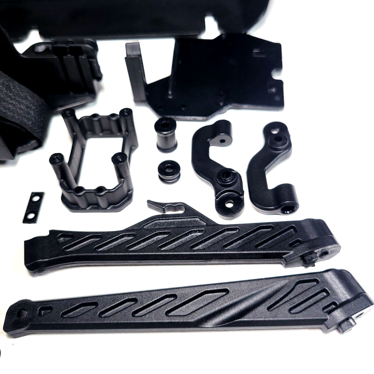 Arrma Big Rock 6s BLX Side Guards / Battery Tray / Chassis Braces Receiver Box