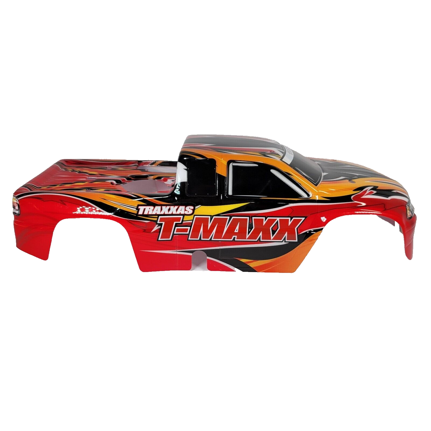 Fits Traxxas T-Maxx 2.5 Red Yellow Black Factory Painted Body Decal Tmaxx 4910