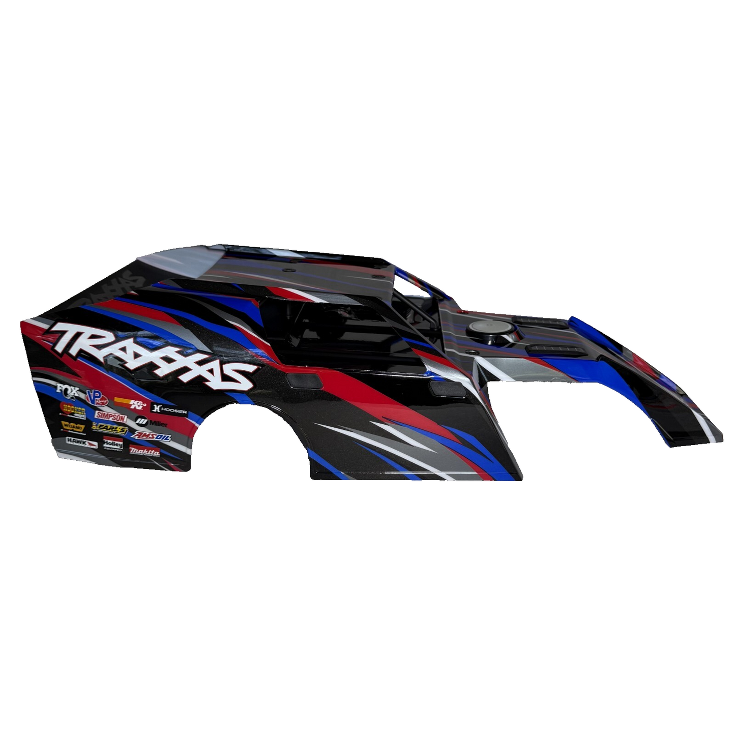 Fits Traxxas Slash Modified Body Factory Painted RED Cage / Supports & Mounts