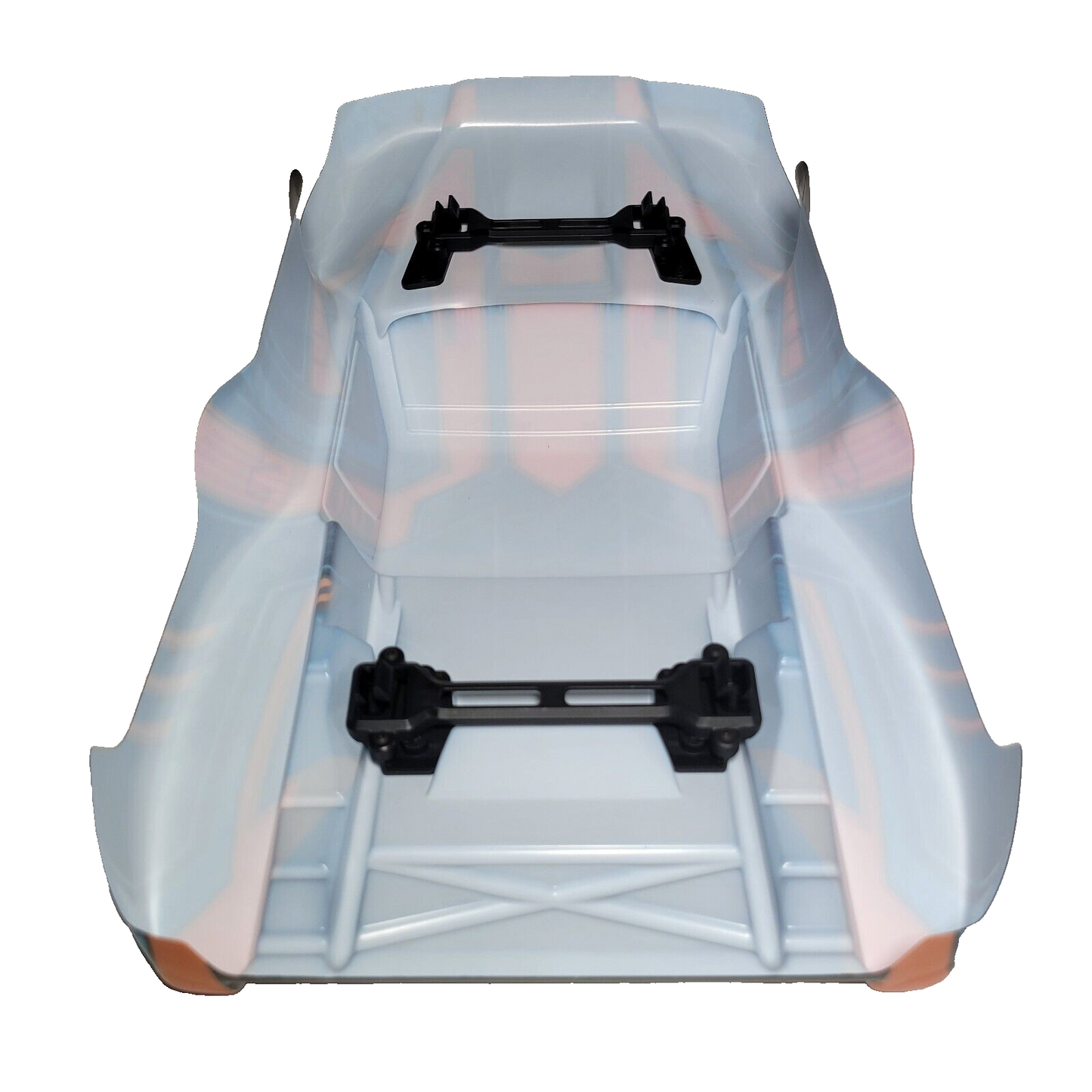 Fits Traxxas Slash Ultimate 4x4 Orange Blue Clipless Body w/ Mounts VXL / 2wd