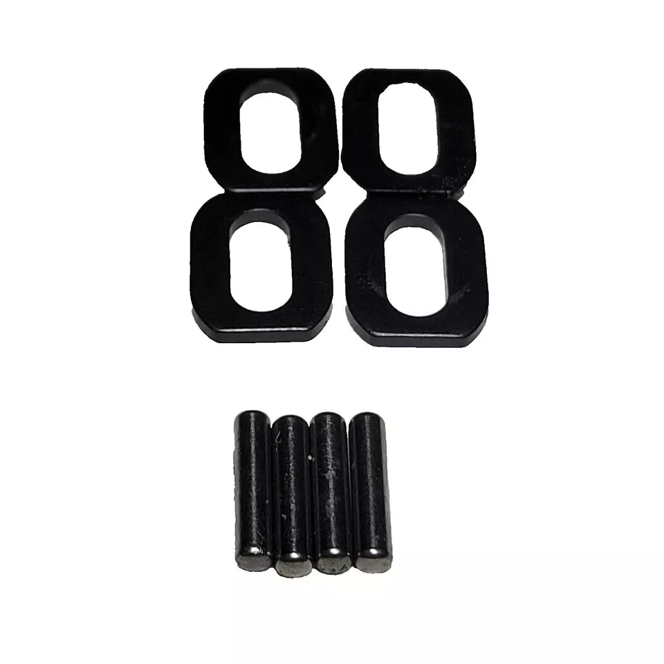 Fits Traxxas X Maxx Motor Mounts Front / Rear With Pins + Spur Gear Cover 7760