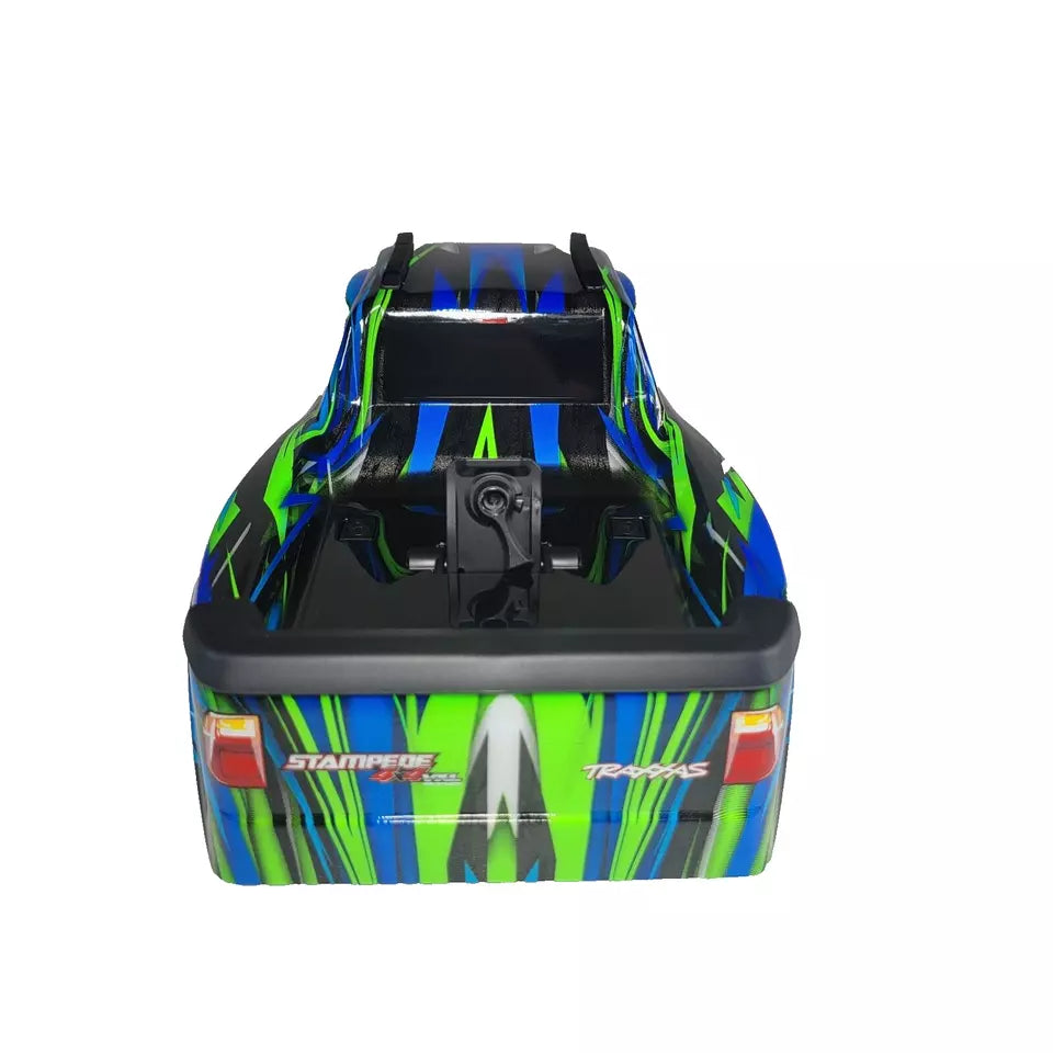 Fits Traxxas Stampede 4X4 VXL V2 Blue Green Body Clip-Less Support Mount Hoss