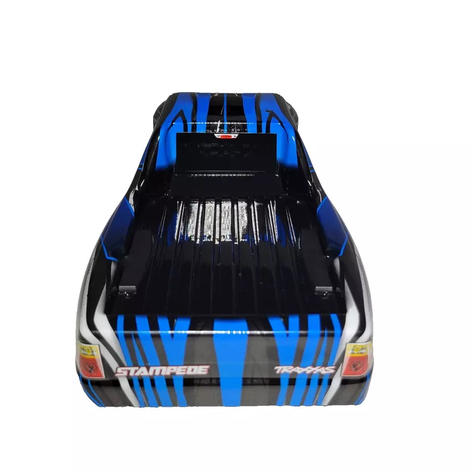 Fits Traxxas Stampede 2wd Clipless Body Shell Blue & Black Factory Painted XL5