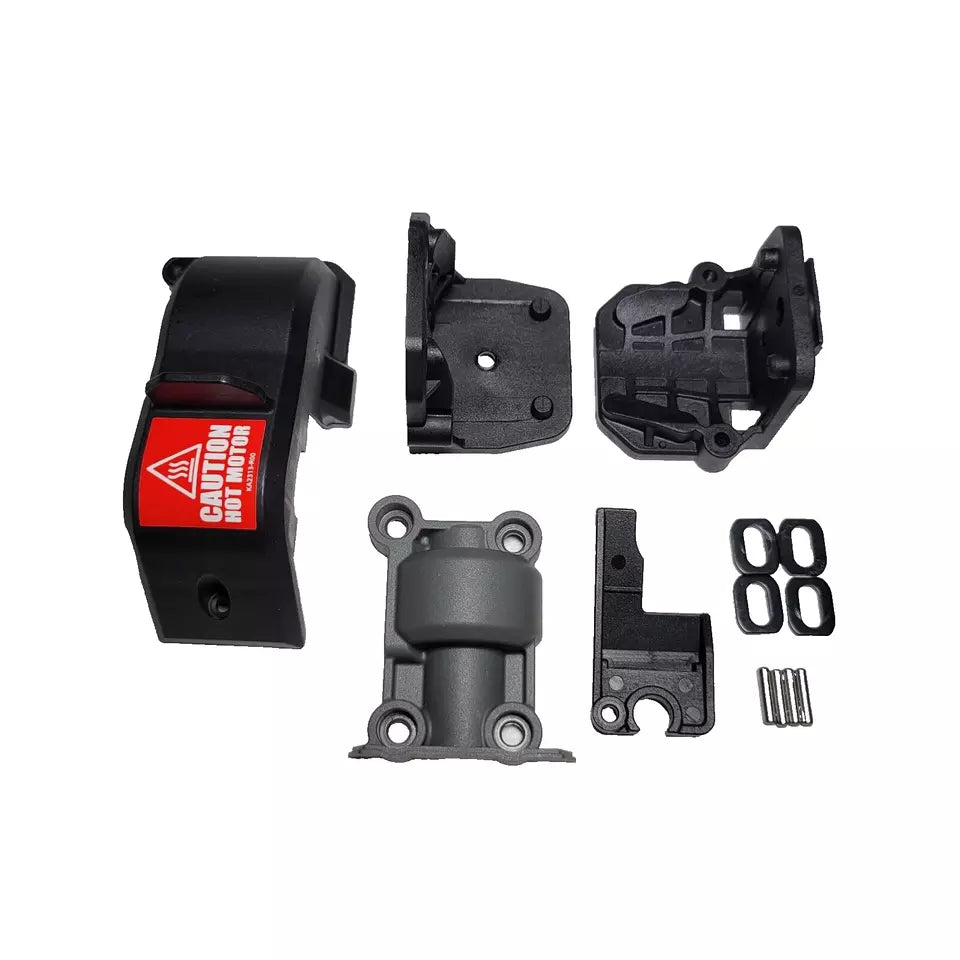 Fits Traxxas X Maxx Motor Mounts Front / Rear With Pins + Spur Gear Cover 7760