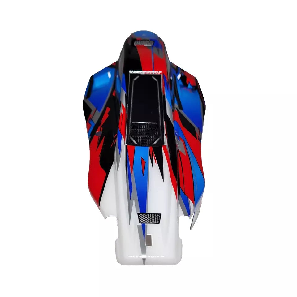 Fits Traxxas Bandit XL-5 Black Red Blue Body Factory Painted Decaled Also VXL
