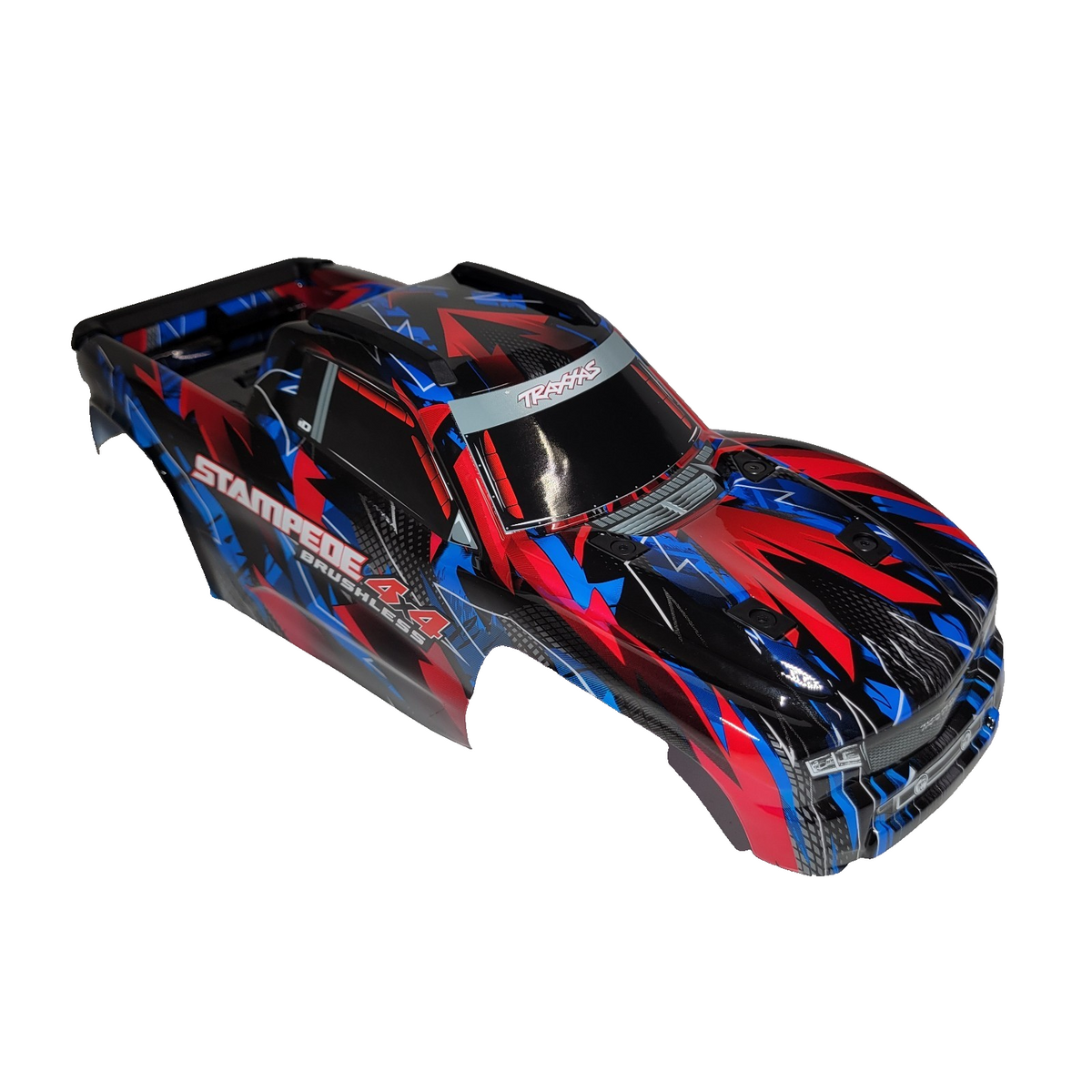 Fits Traxxas Stampede 4X4 VX3 Red Blue Body Clipless Support Mounts Fits Hoss