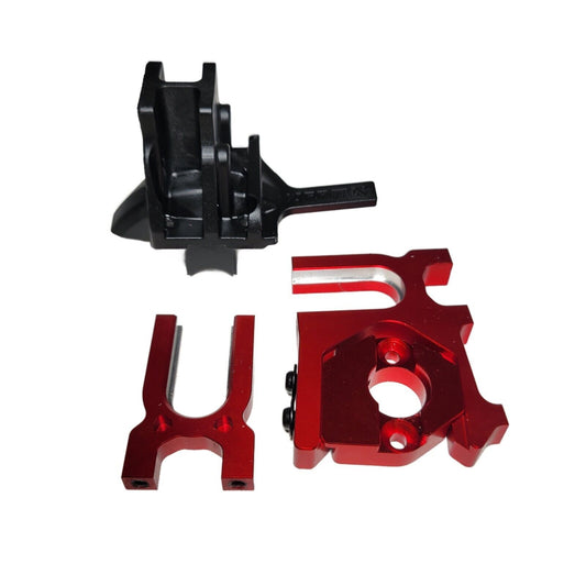 Arrma Kraton 6s EXB V6 Red Aluminum Sliding Motor Mount Center Diff Holder Cover