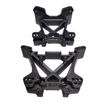 Fits Traxxas Jato 4x4 VXL Wing Black Washer Mount / Spoiler & Shock Towers BL-2s