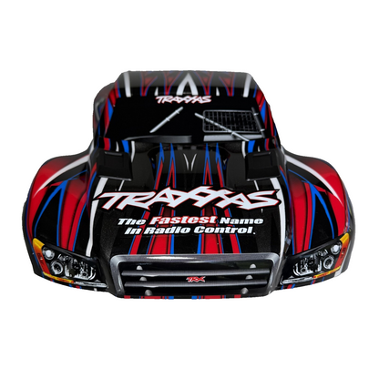 Fits Traxxas Slash 4x4 VXL HD Red Black Body Clipless Mounts 4wd 2wd BL2s XL5