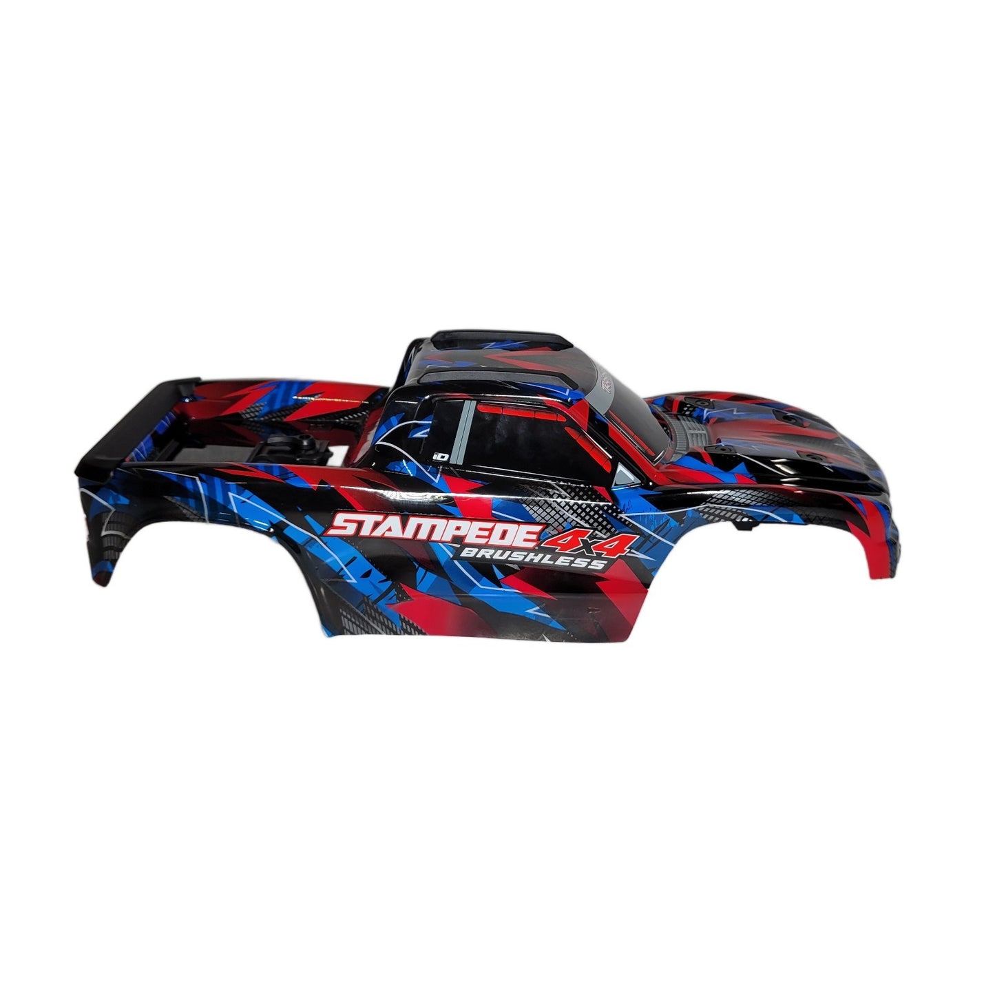 Fits Traxxas Stampede 4X4 VX3 Red Blue Body Clipless Support Mounts Fits Hoss