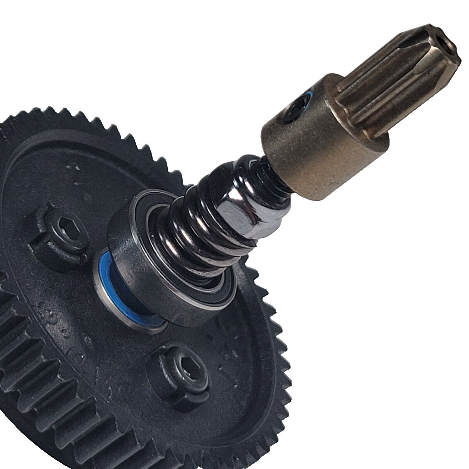 Fits Traxxas Bigfoot 4X4 HD Slipper Clutch 54T Spur Gear Aluminum Pads Rustler