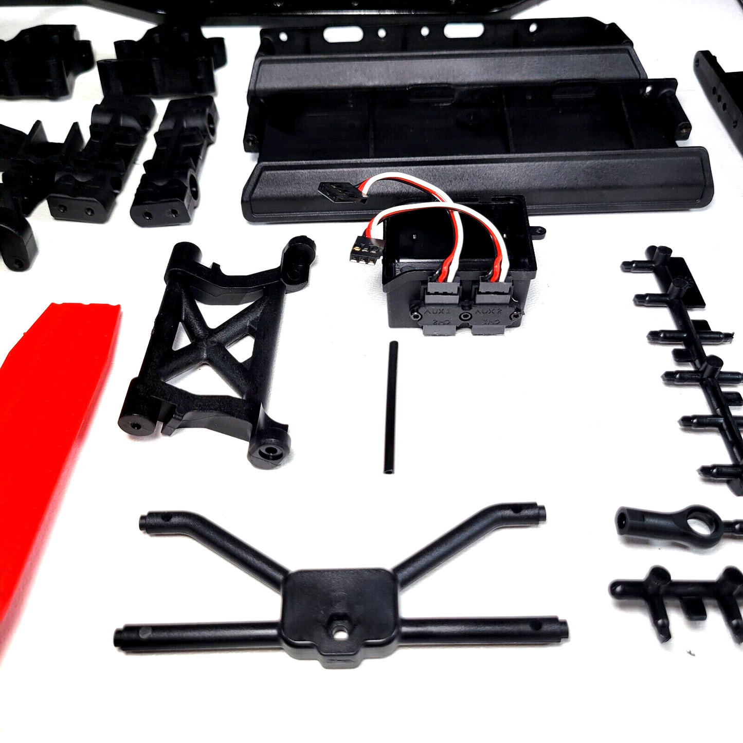 Redcat Racing Marksman Chassis Frame Rails Body Mounts Body Fender Skid Plate