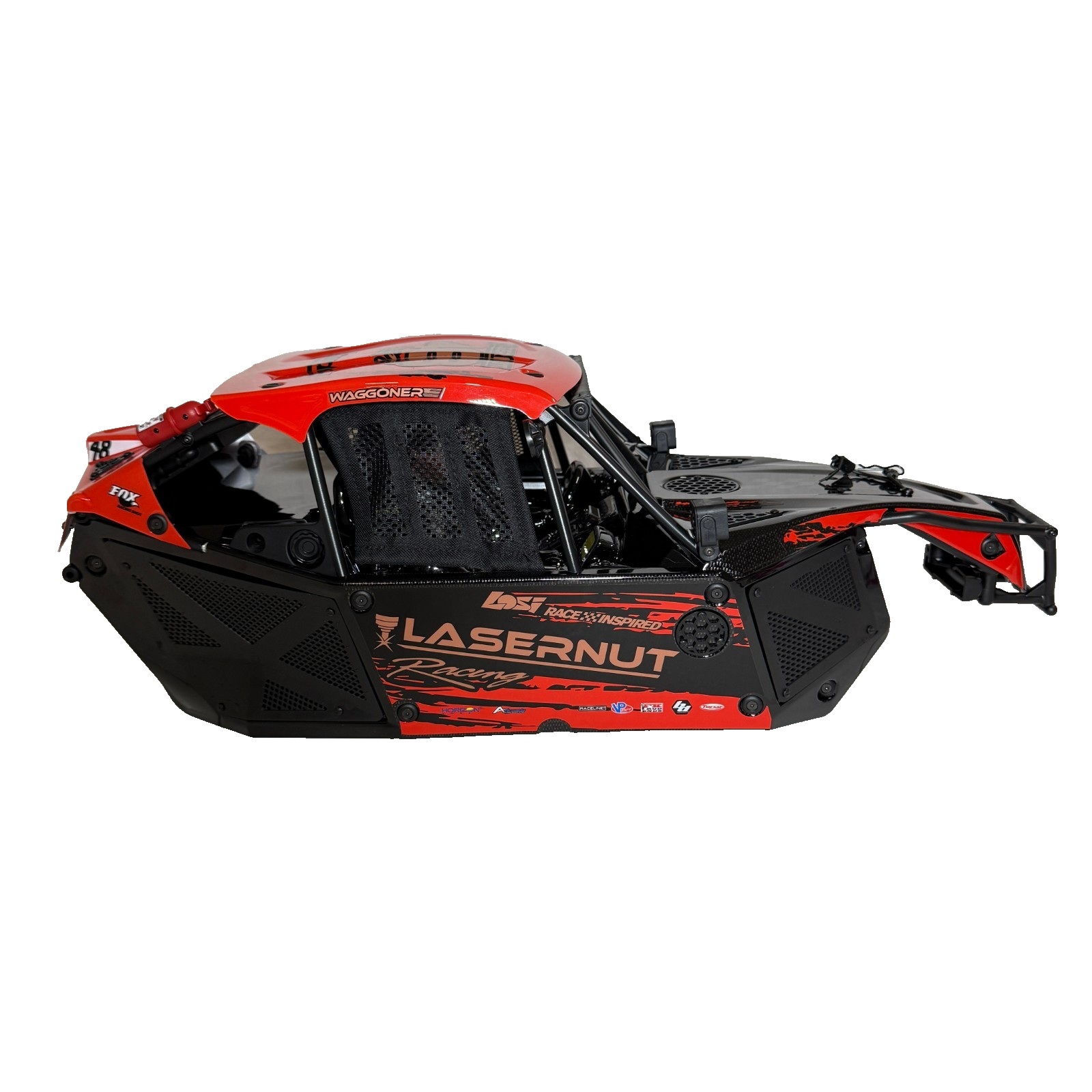 Losi 8ight-X Super Lasernut 1/6th Factory Painted Body & LED Lightbar & Cage