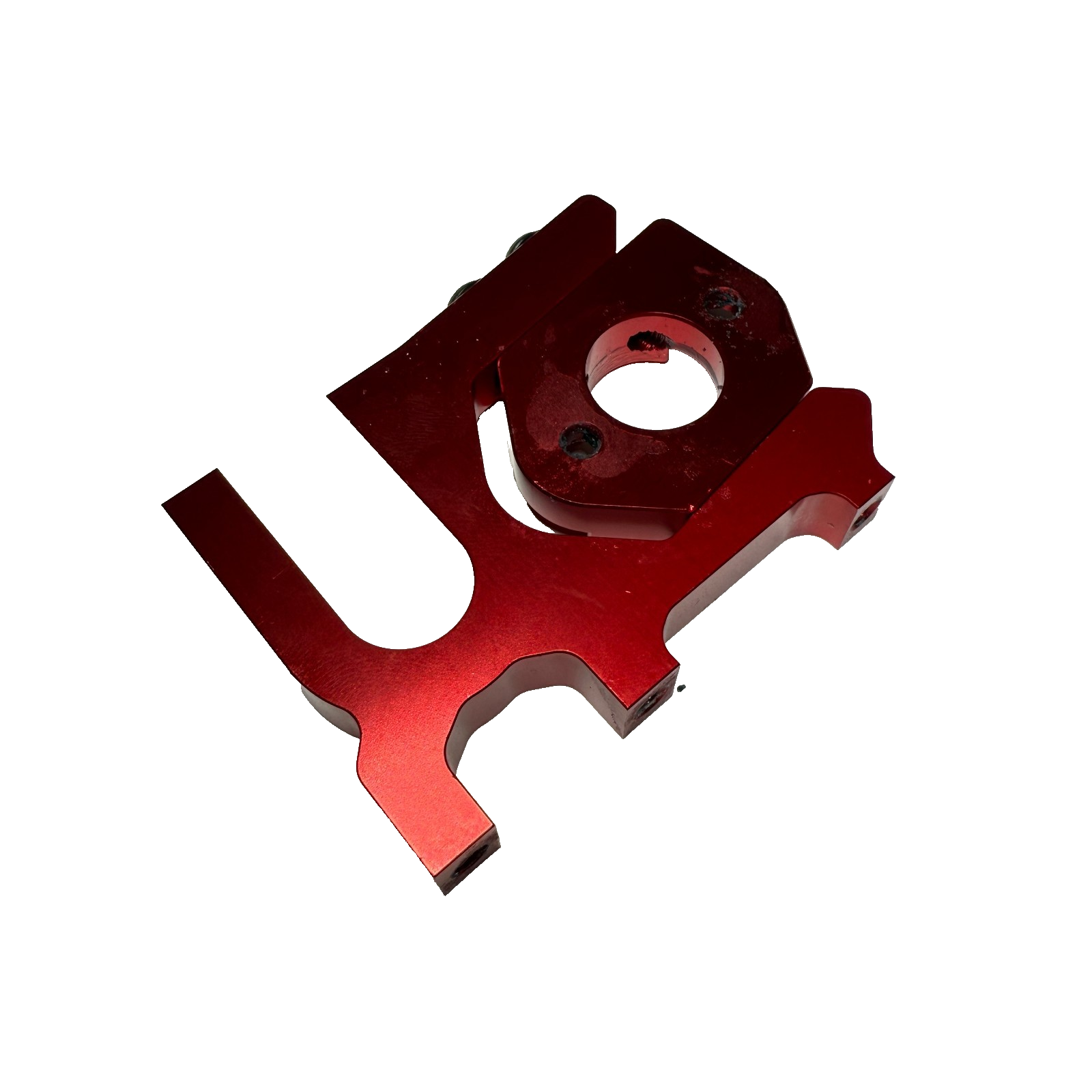 Arrma Limitless 8s 4985 Motor Mount Red Aluminum Sliding Plate & Diff Mount 1/7