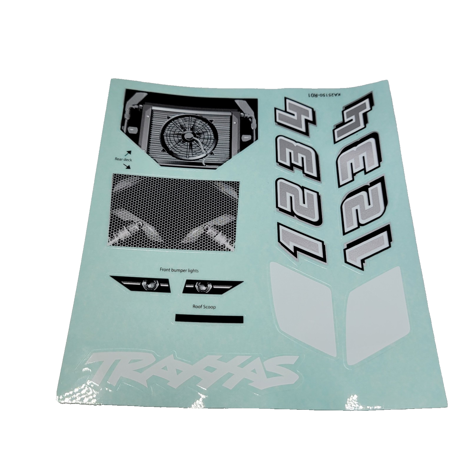 Fits Traxxas 2wd Rustler XL5 Clipless Body Green Blue Factory Painted Decal BL2s