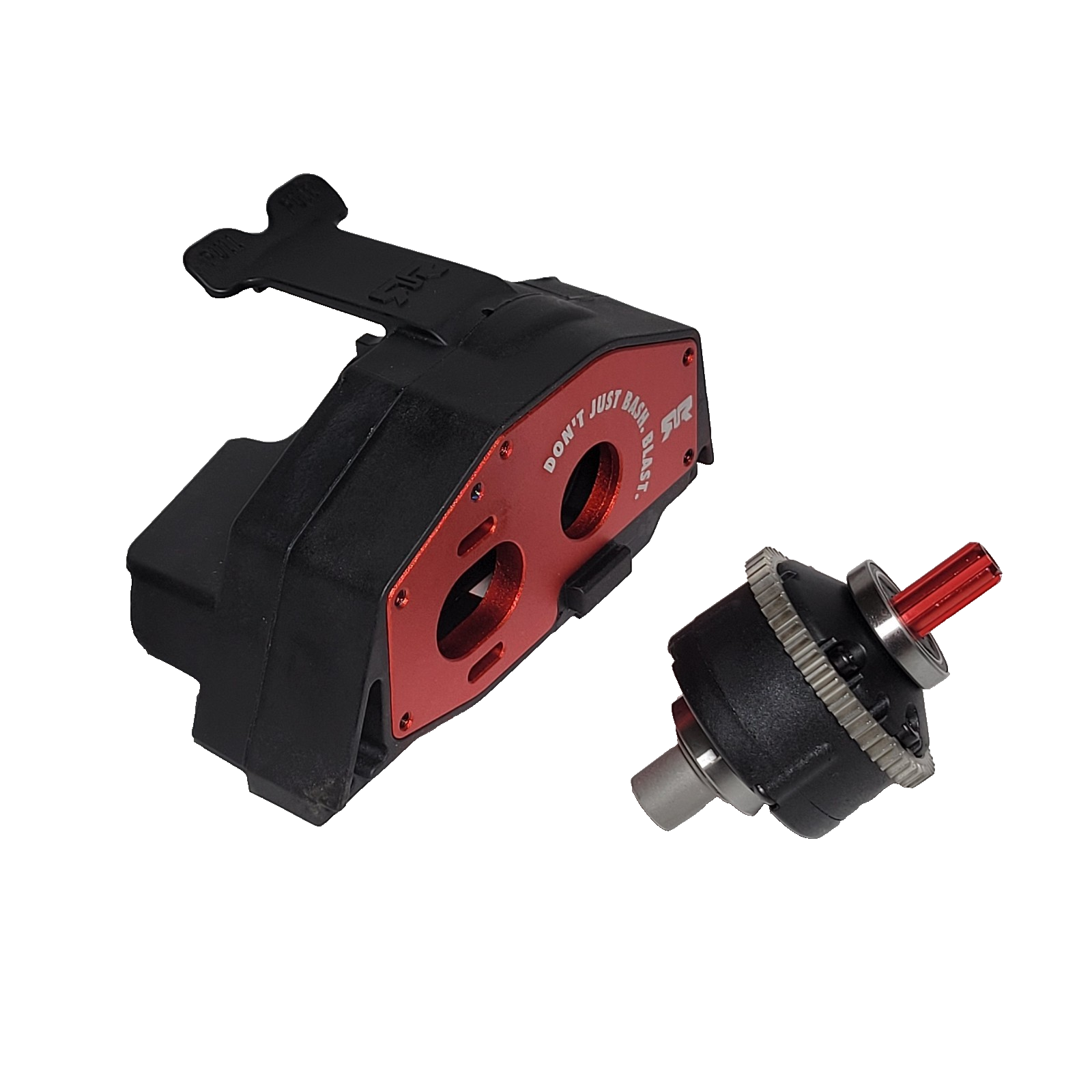 Arrma Infraction 223s BLX Motor Mount, Spur Gear 50T & OLC Trans Protector V4
