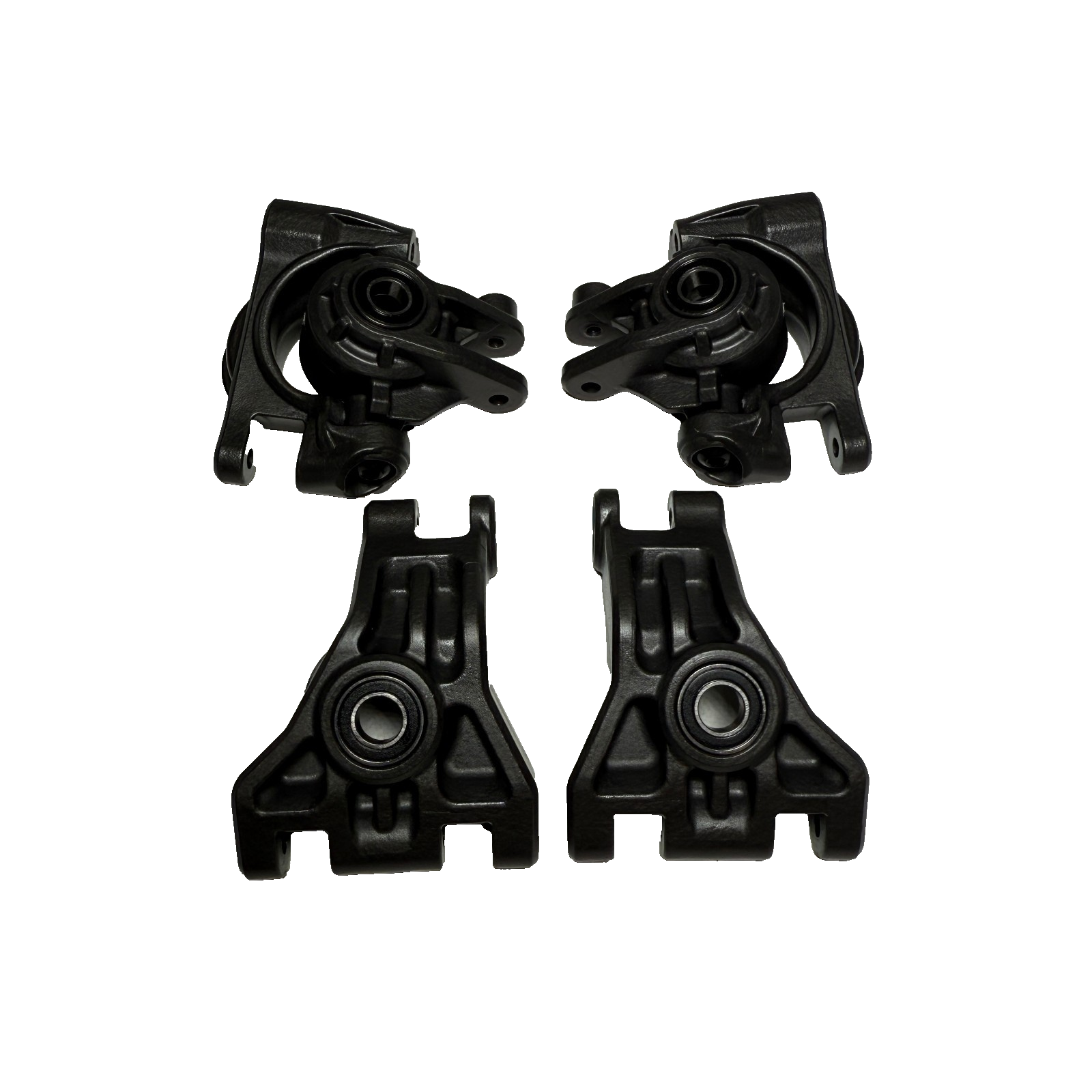 Fits Traxxas Rally 4x4 VXL HD Steering Knuckles Axle Carriers Blocks Bearing Hub
