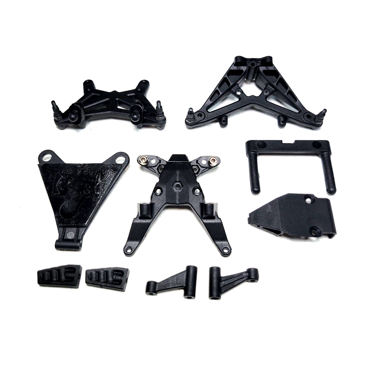 Losi Mini T 2.0 Shock Towers & Body Posts Front & Rear Skid Plate / Bumper