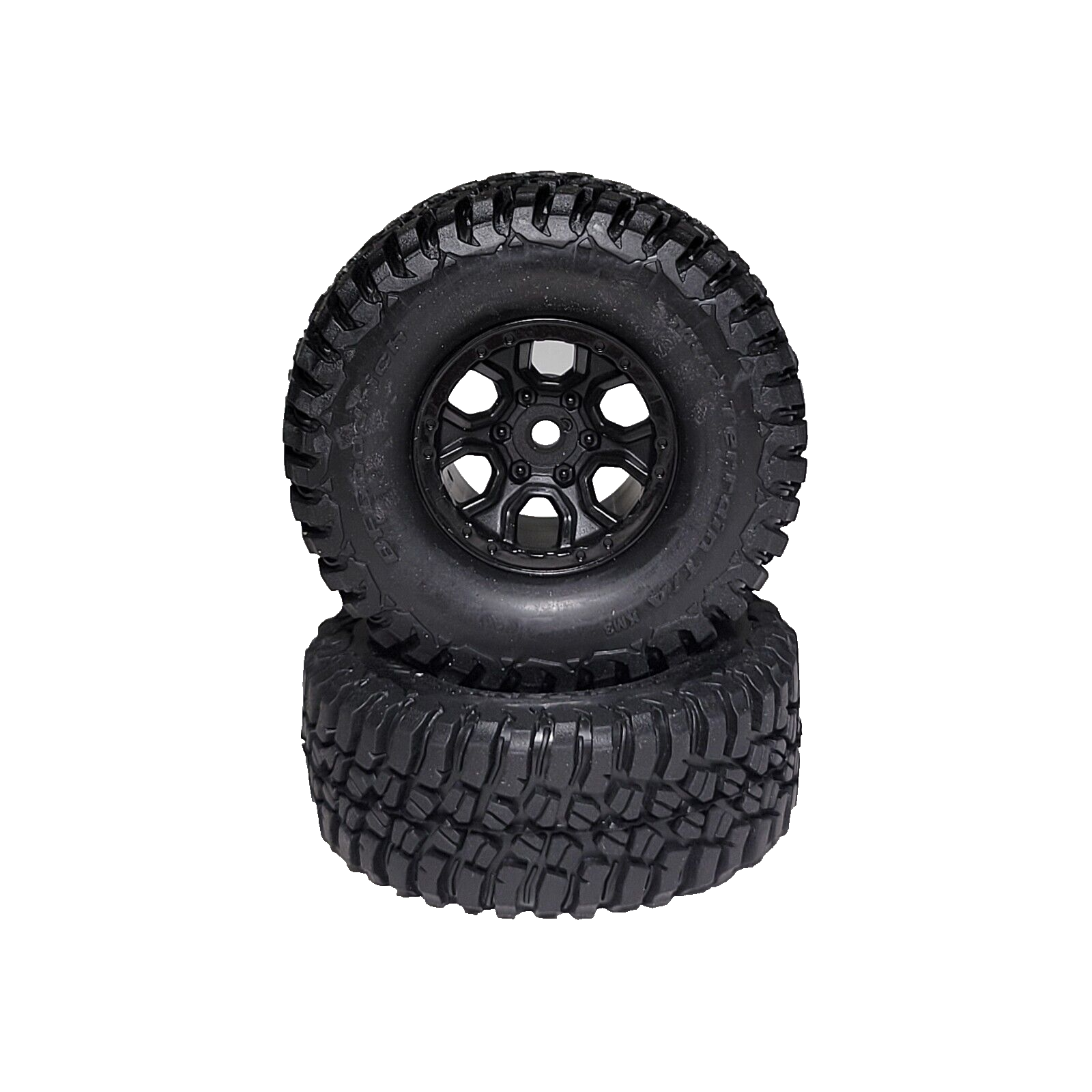 Fits Traxxas Trx-4M Bronco BFGoodrich Tires km3 Mud Terrain & Wheels / Defender