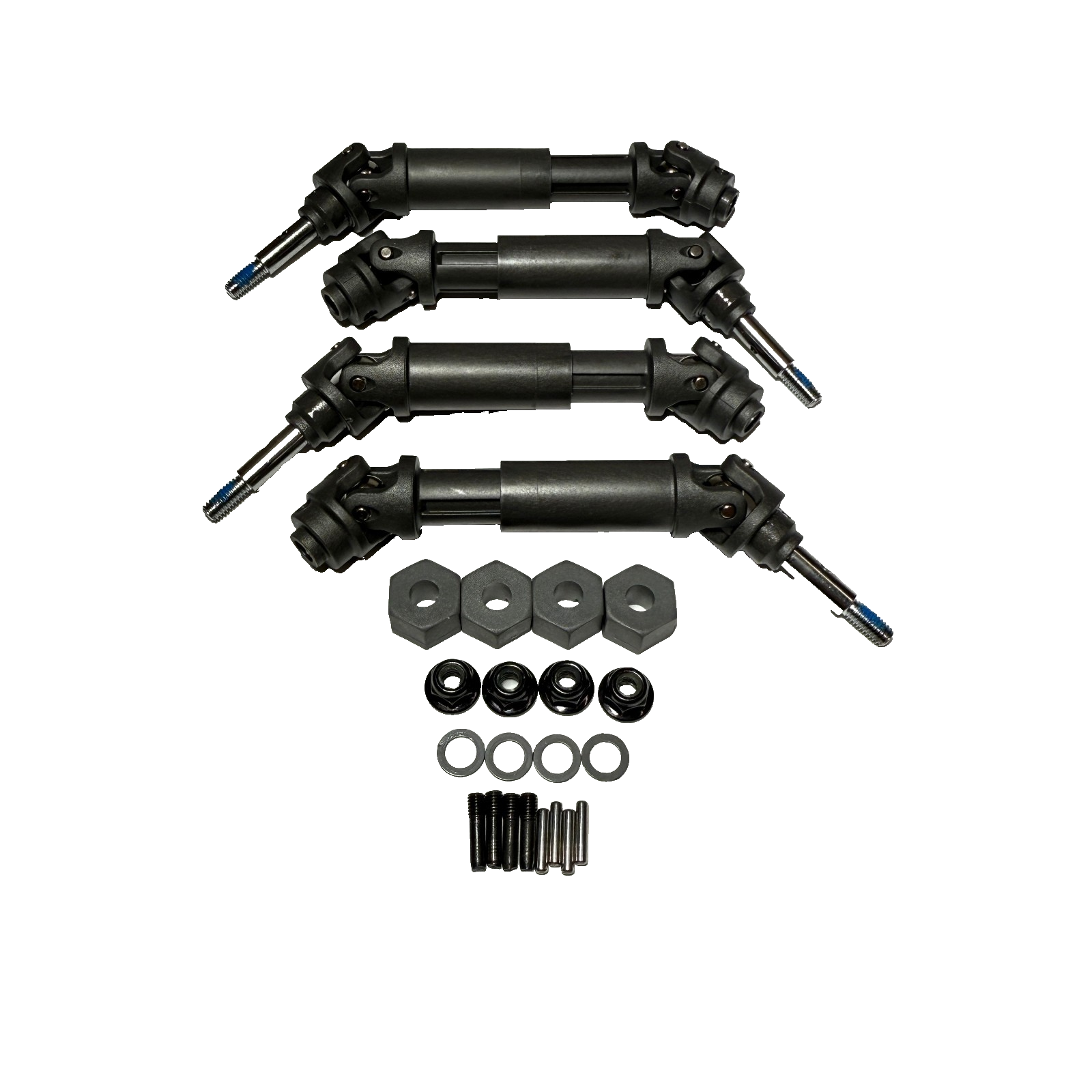 Fits Traxxas Mini XRT DriveShafts Front & Rear Axles Hexes Wheel Nuts 1/16th