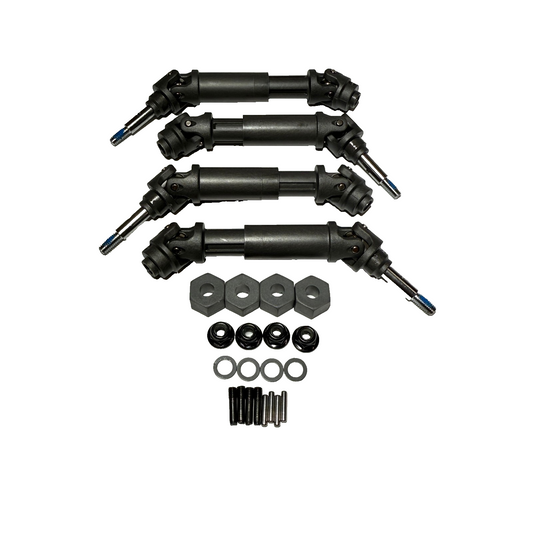 Fits Traxxas Mini XRT DriveShafts Front & Rear Axles Hexes Wheel Nuts 1/16th