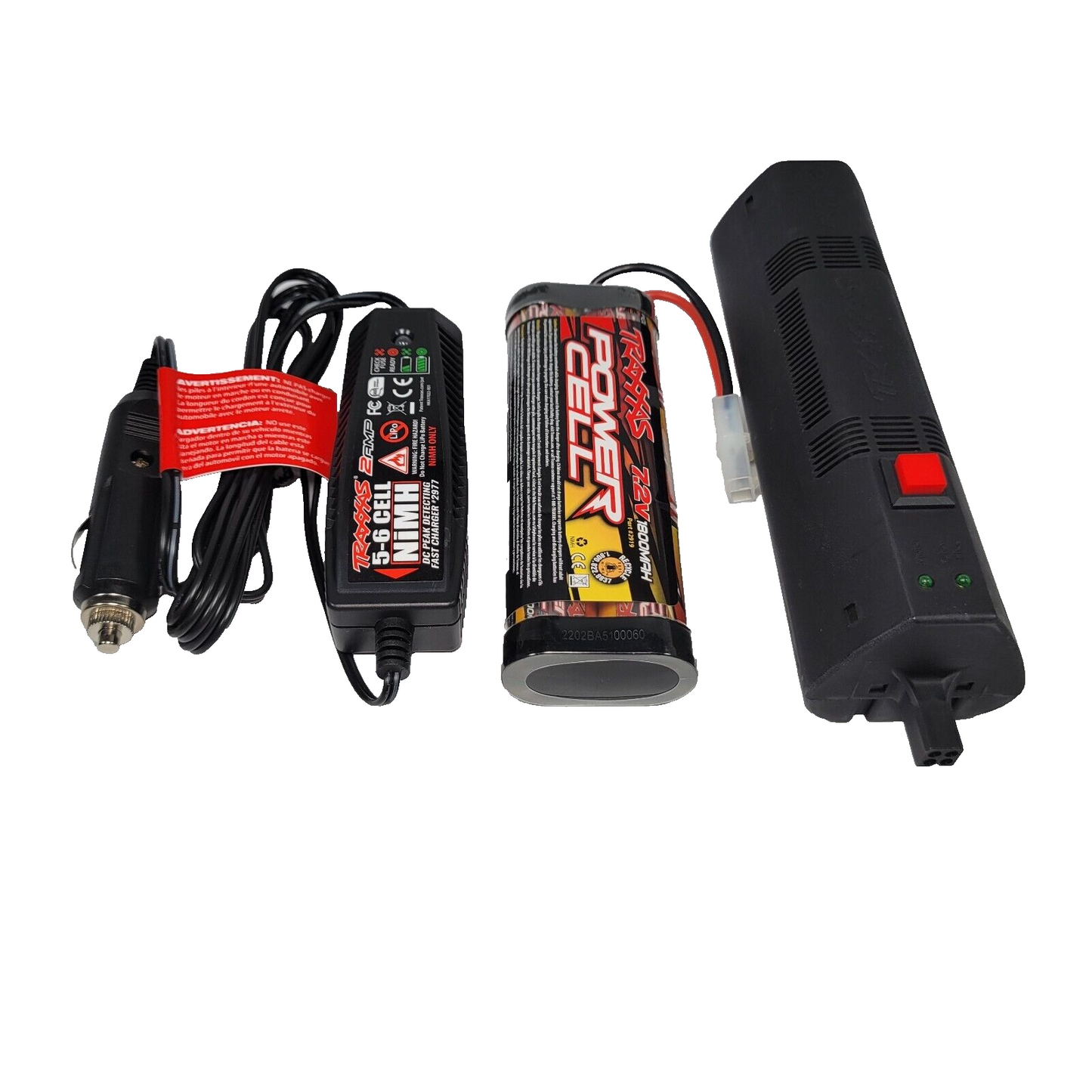 Fits Traxxas Jato 3.3 EZ-Start Wand & Battery 5280 revo t-maxx Nitro Slash / 2.5