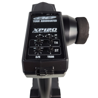 Team Associated Rival MT10 2.4GHz XP120 2 Ch Radio & XP-R4 4ch Reciever SC10 tx