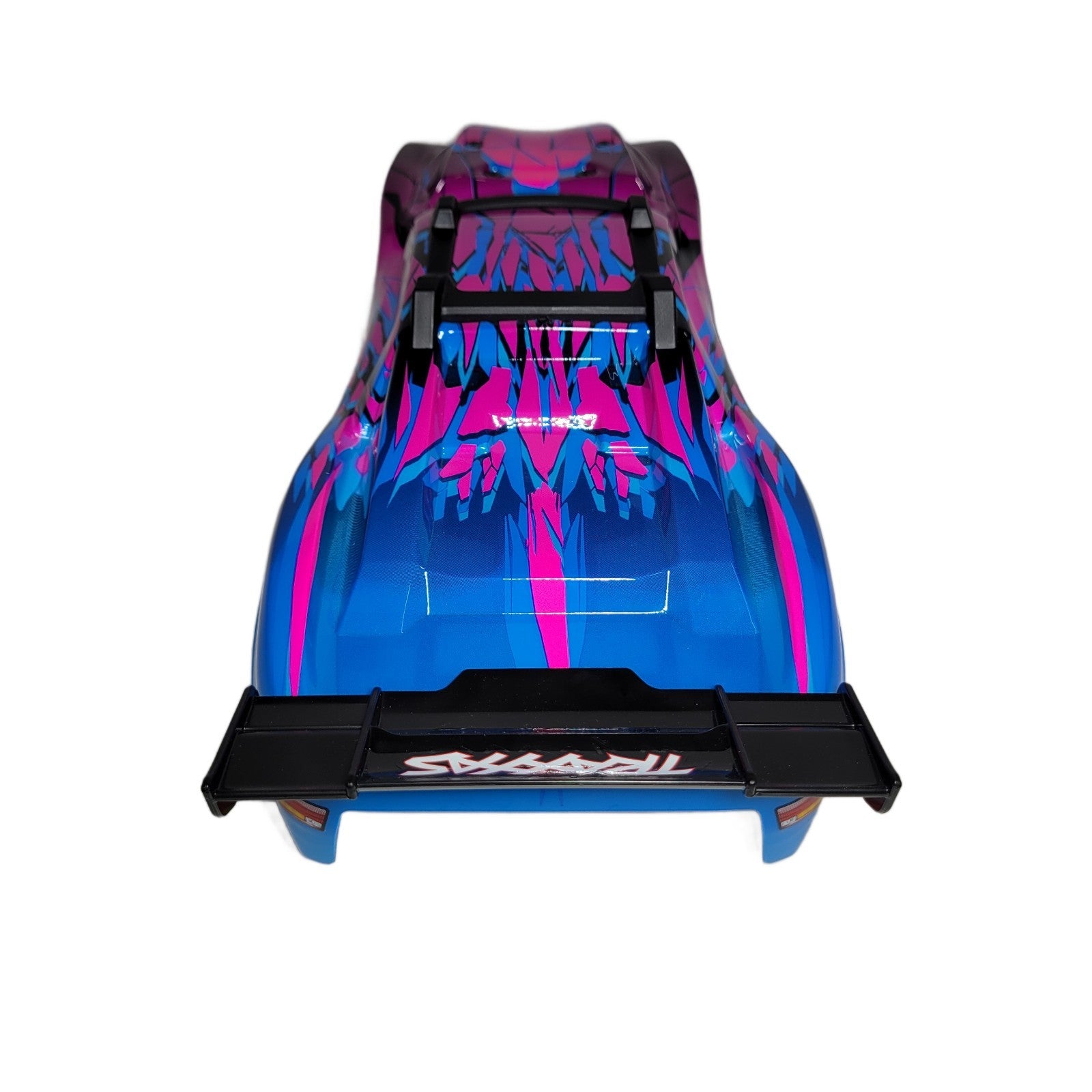 Fits Traxxas Rustler 4X4 VX3 Purple Blue Body NEW ClipLess Mount (ONLY FITS VX3)
