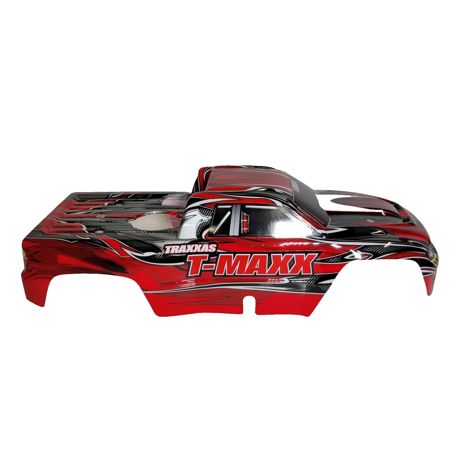 Fits Traxxas T-Maxx 3.3 Red Silver Black White Factory Painted Body Decals