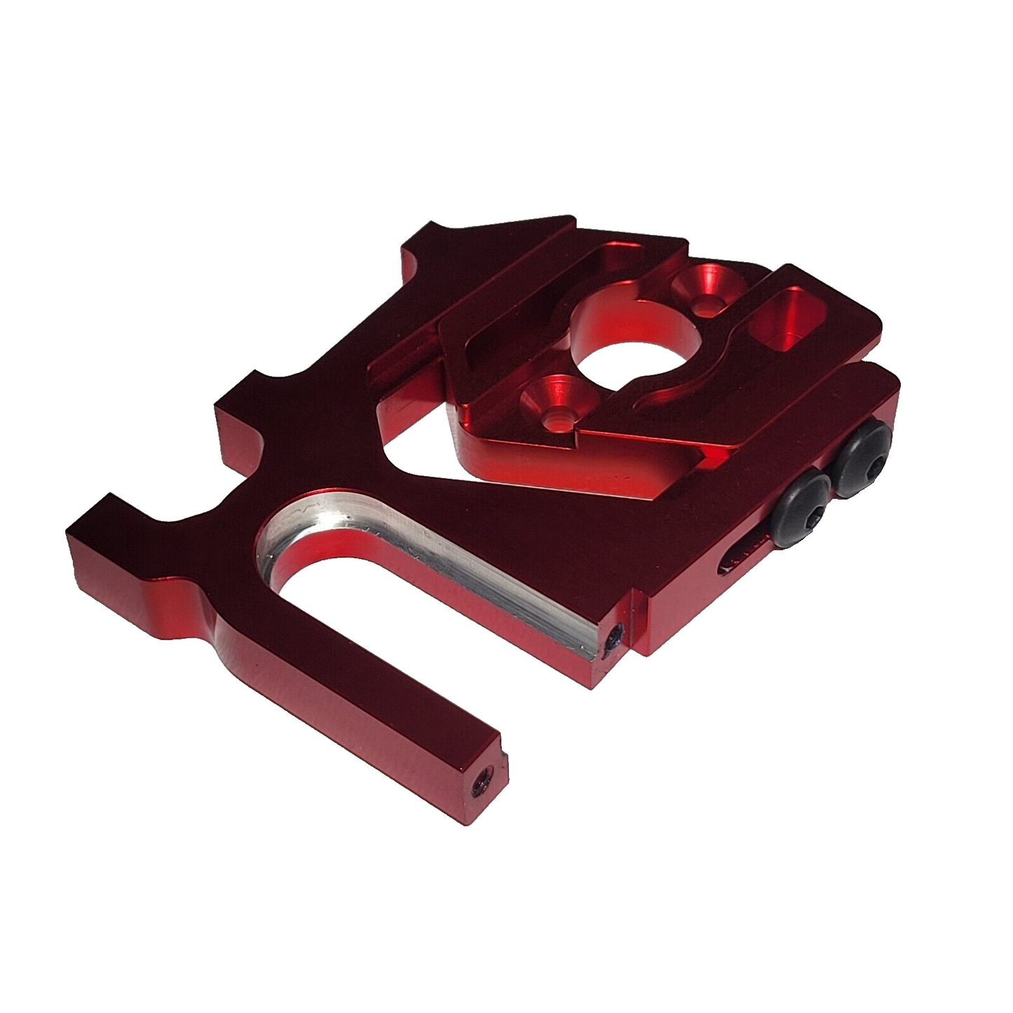 Arrma Limitless V2 Motor Mount Red Aluminum Sliding & 50 Series Plate 1/7