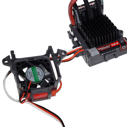 Fits Traxxas Slash 2wd VX3 Waterproof 3200KV Brushless 5mm Motor & 3s ESC W Fan