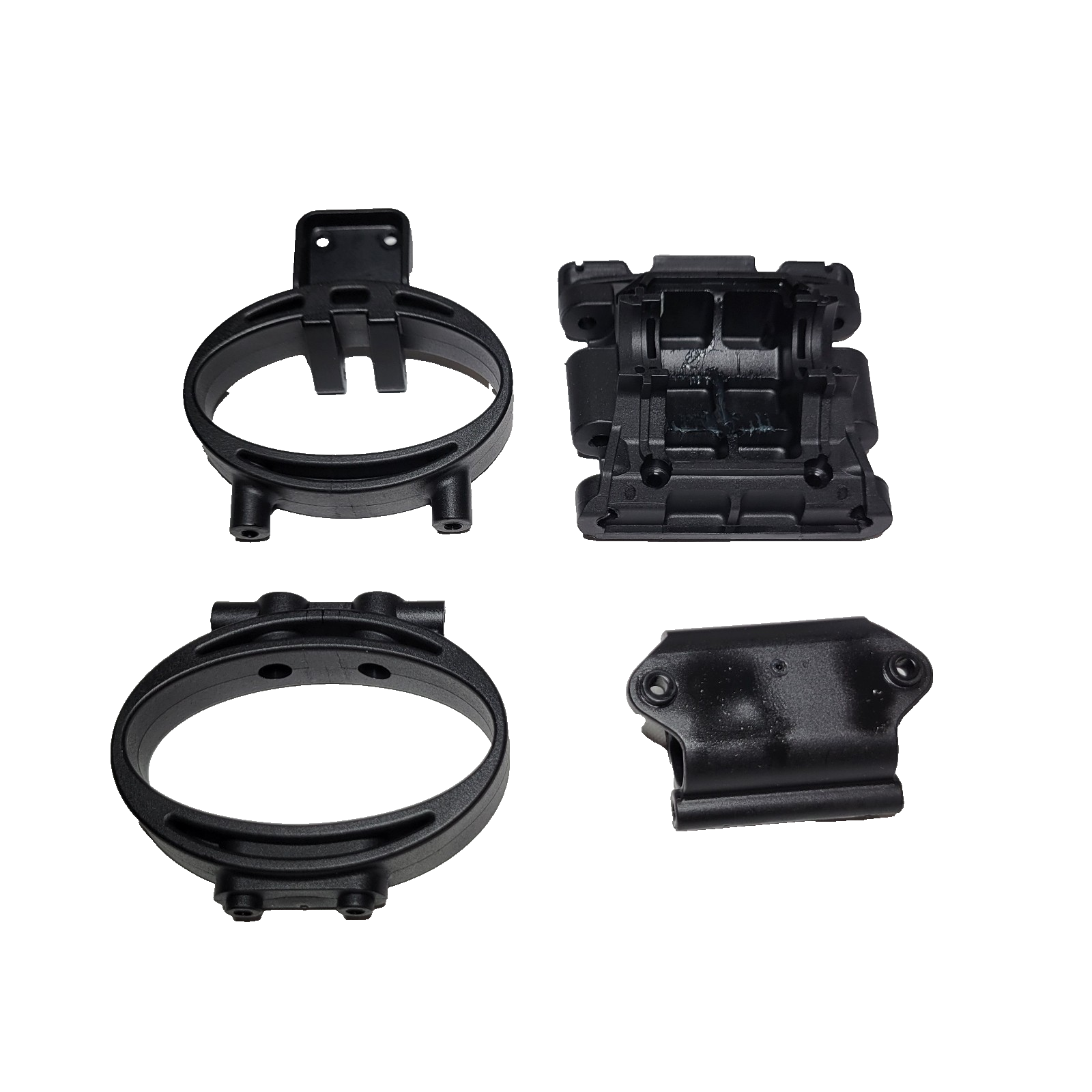 Arrma Fury 223s 2wd Bumpers Skid Plates Brace Wheelie Bar / GearBox Mount / Loop