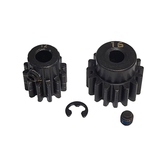 Arrma V5 Notorious 6s 12T & 16T SAFE-D Mod 1 5mm Pinion Gears High Speed Gearing