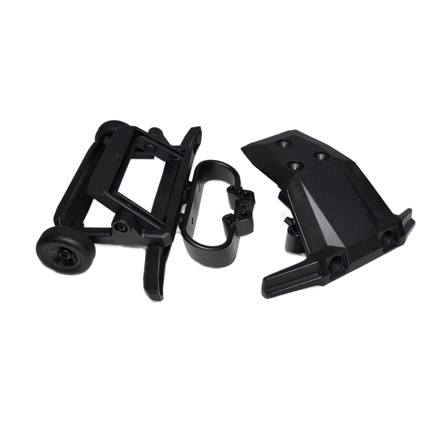 Fits Traxxas Rustler 4x4 VX3 Wheelie Bar Bumper Mount & Bulkhheads Front & Rear