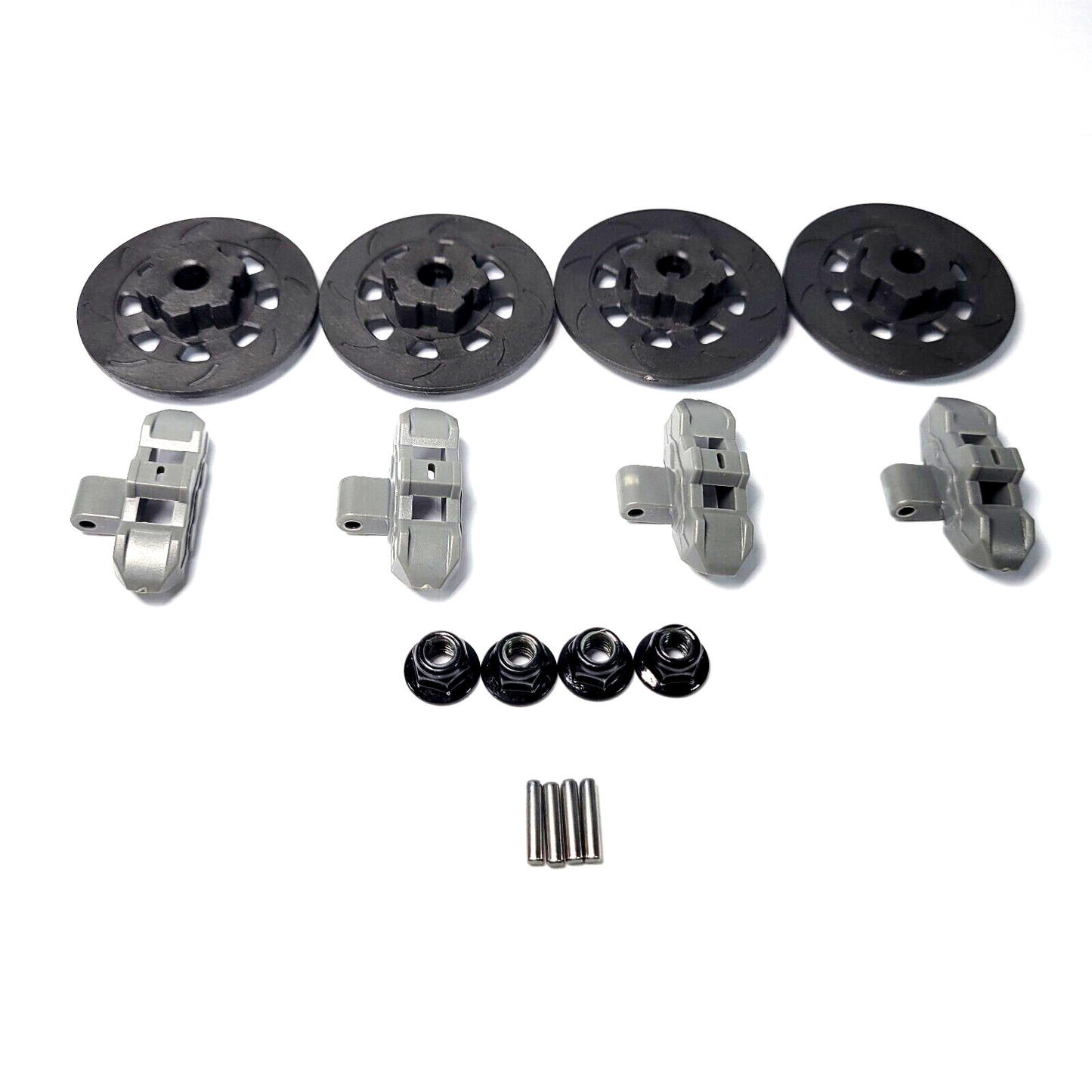 Fits Traxxas UDR Unlimited Desert Racer 17mm Wheel Hubs Hex Axle Brake Rotors