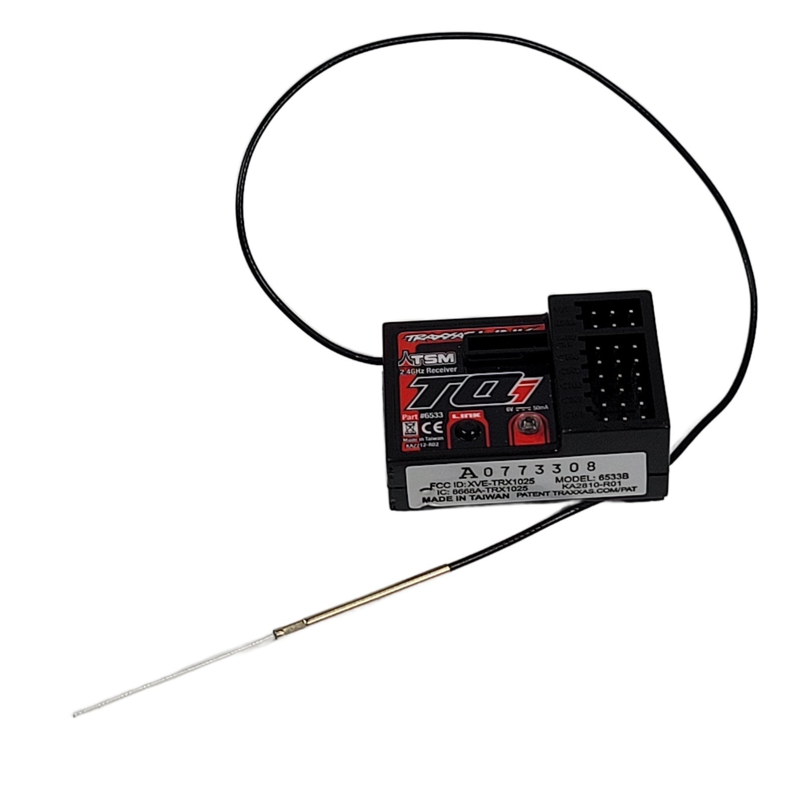 Fits Traxxas TQi Receiver 2.4ghz 5 Channel TSM Stability Management T-Maxx 3.3