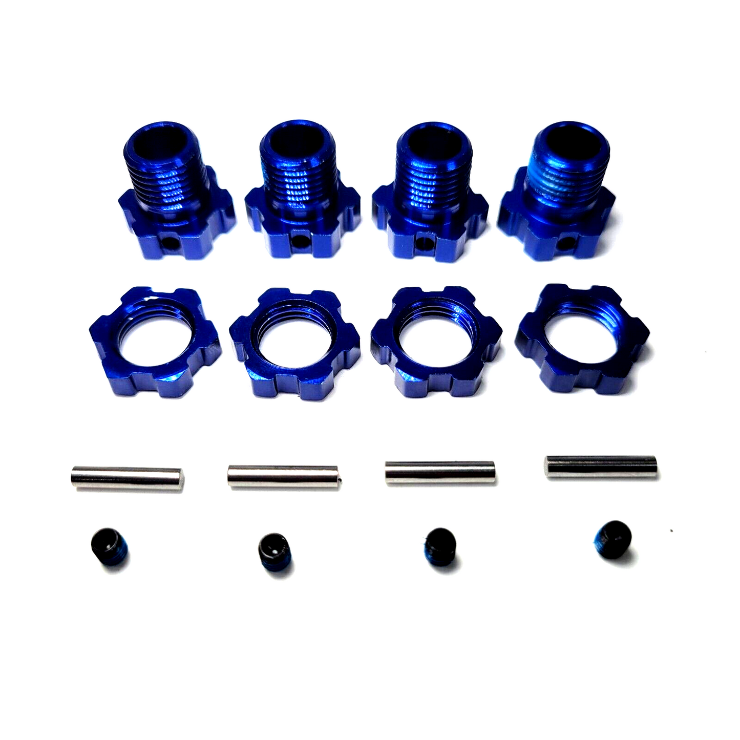 Fits Traxxas Sledge 17mm Hex Hubs Nuts Wheel Hubs Pins Grub Screws Tool / E-Revo