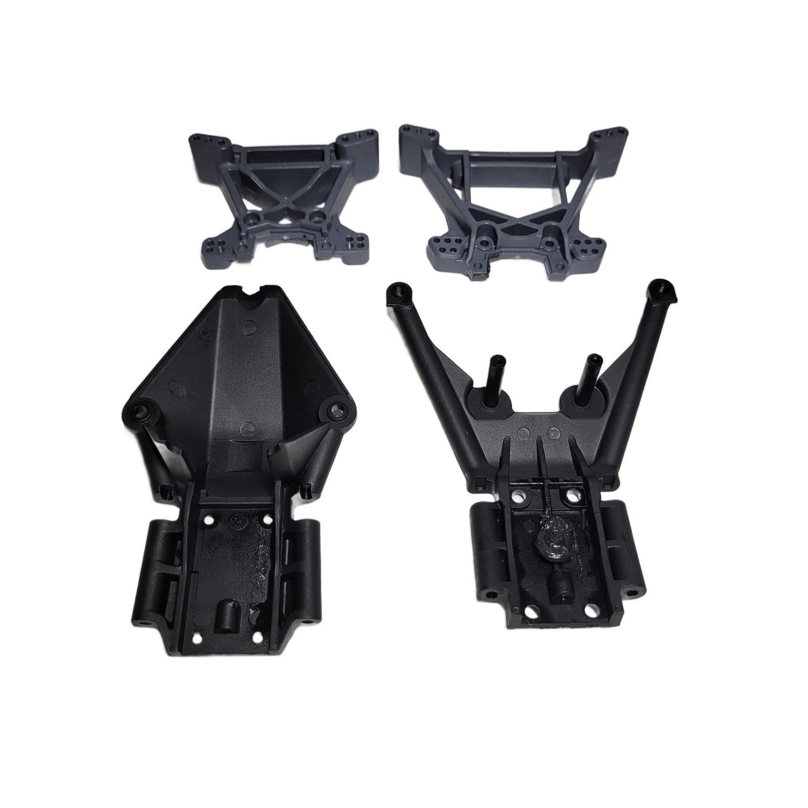 Fits Traxxas Stampede 4x4 VX3 Chassis Receiver Box Driveshaft Bulkheads Towers