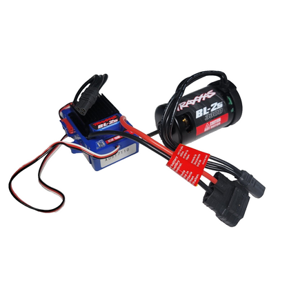 Fits Traxxas Stampede 2wd BL2s ESC 3383 Waterproof & 3300kv Brushless Motor 3384