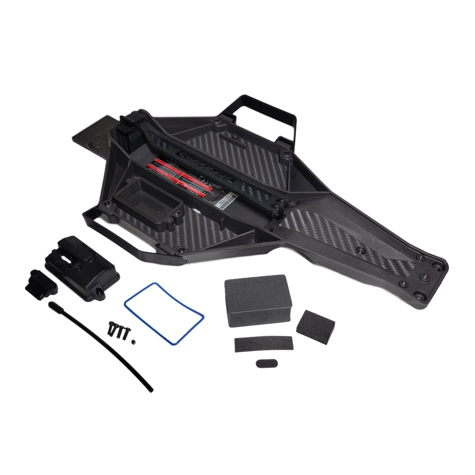 Fits Traxxas Drag Slash 2wd LCG Chassis Frame Battery Latch & Nerf Bars UPDATED