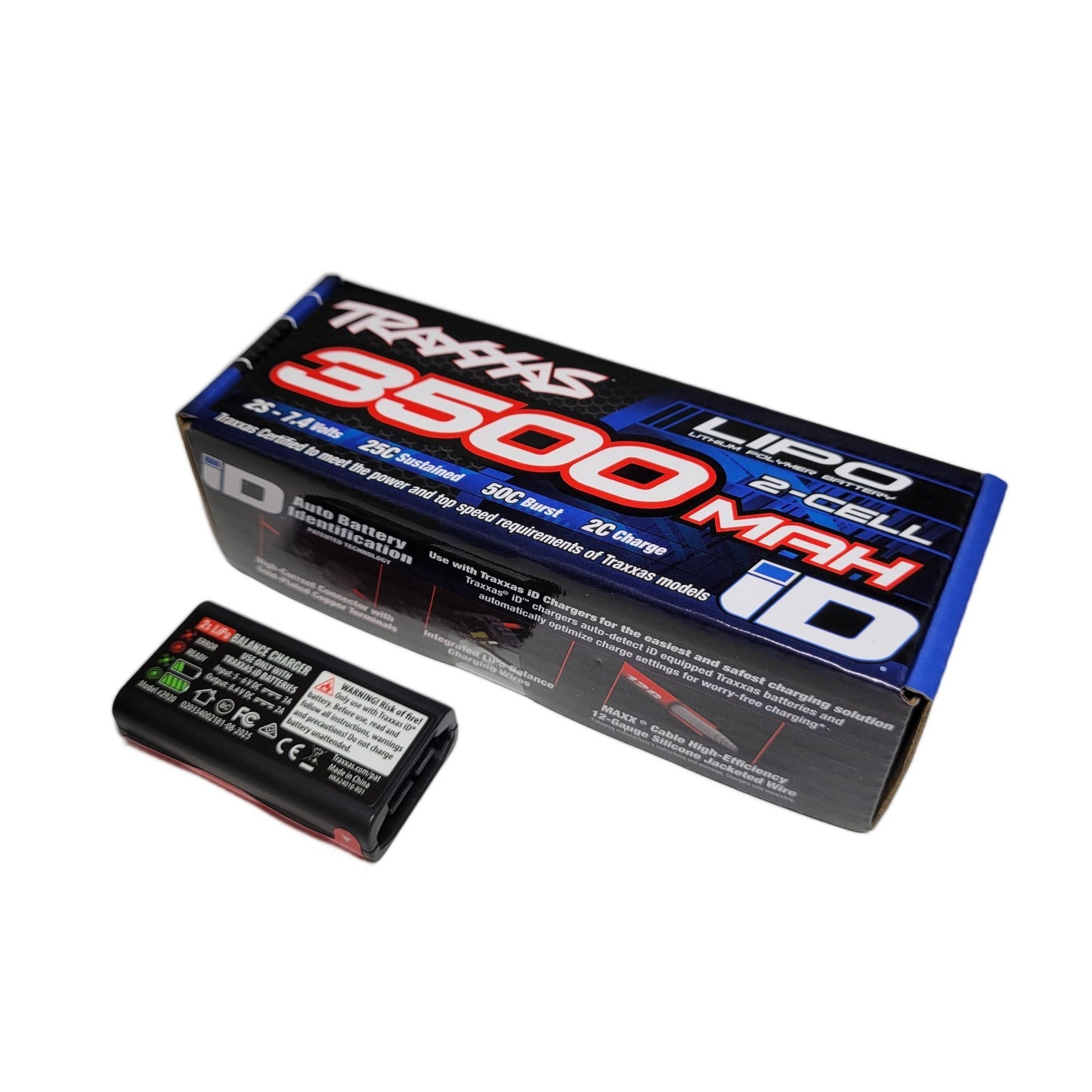 Fits Traxxas Mini Slash 2s Lipo Battery 3500mah USB C Charger Requires 45w Block