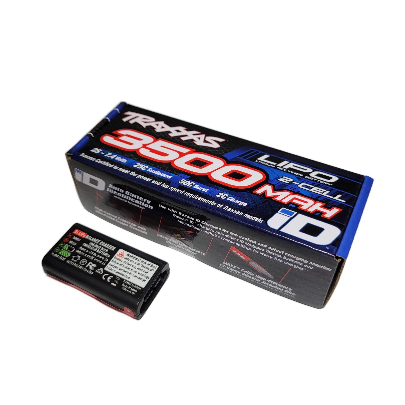 Fits Traxxas Mini Slash 2s Lipo Battery 3500mah USB C Charger Requires 45w Block