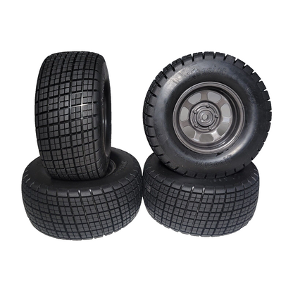 Fits Traxxas Slash Modified Hoosier Tires & 12mm Wheels Front & Rear Mudboss