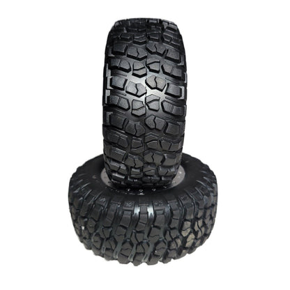Fits Traxxas 2wd Slash BF Goodrich Tires Mud Terrain 12mm Wheels Front & Rear 4