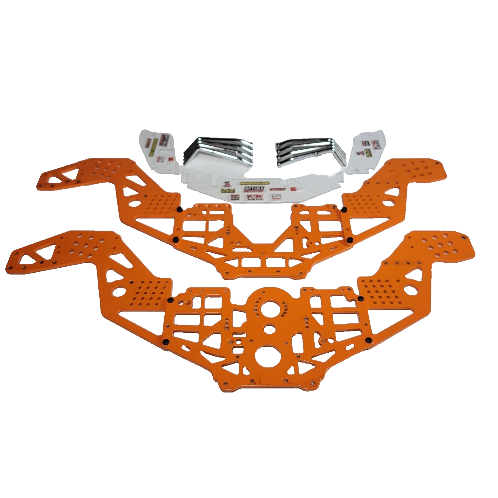 Losi LMT Bog Hog Chassis Side Plate / Frame Orange Mega LOS241061